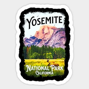 Yosemite National Park, California Sticker